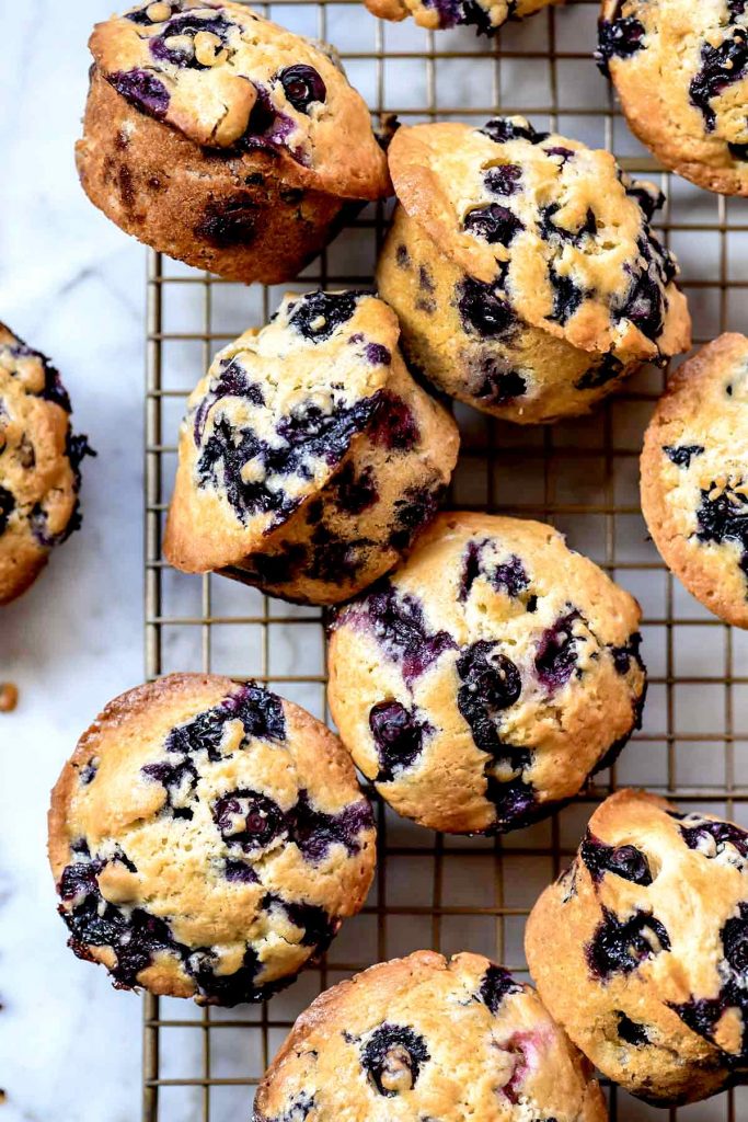 Borůvkové muffiny
