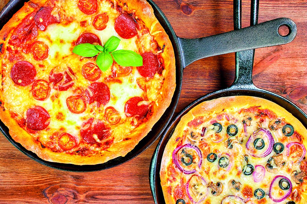 Rychlá a chutná pizza z pánve