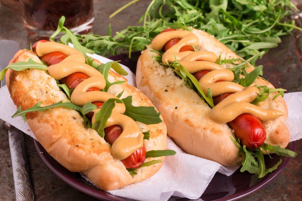 Domácí hot dogy
