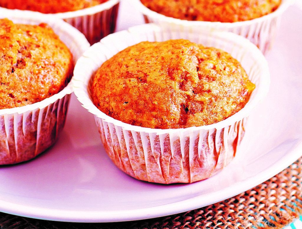 Banánové ovesné muffiny