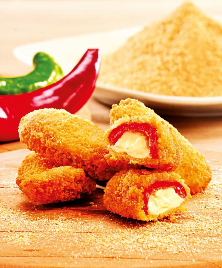 Plněné chilli papričky s kozím sýrem