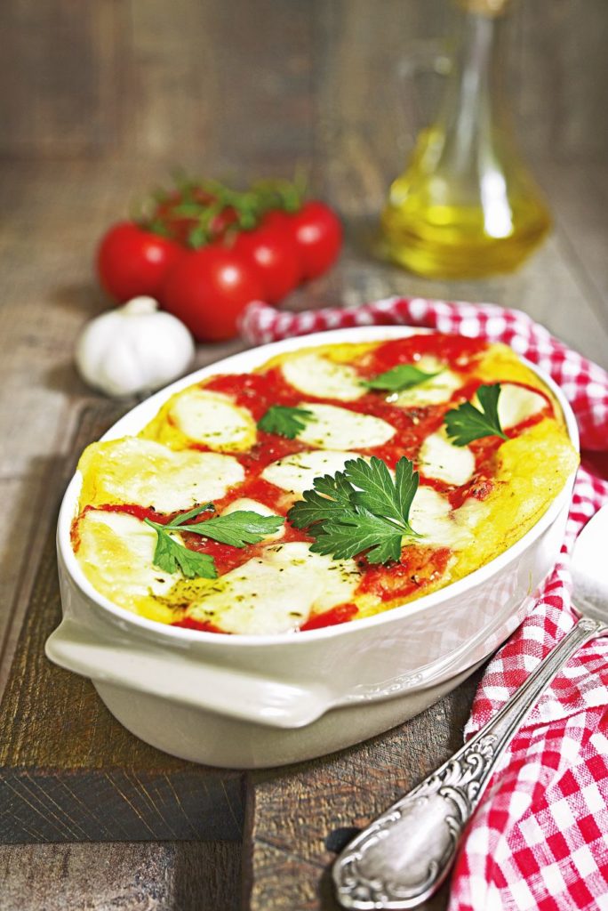 Zapečená rajčata s mozzarellou