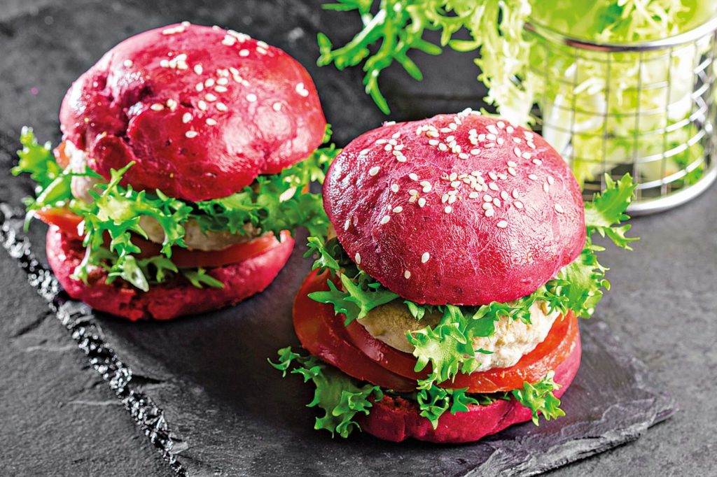 Řepný burger