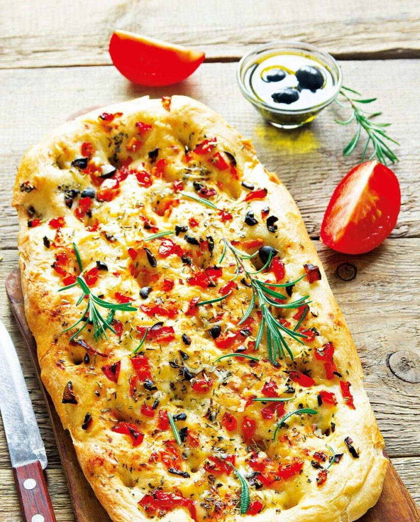 Focaccia s bylinkami