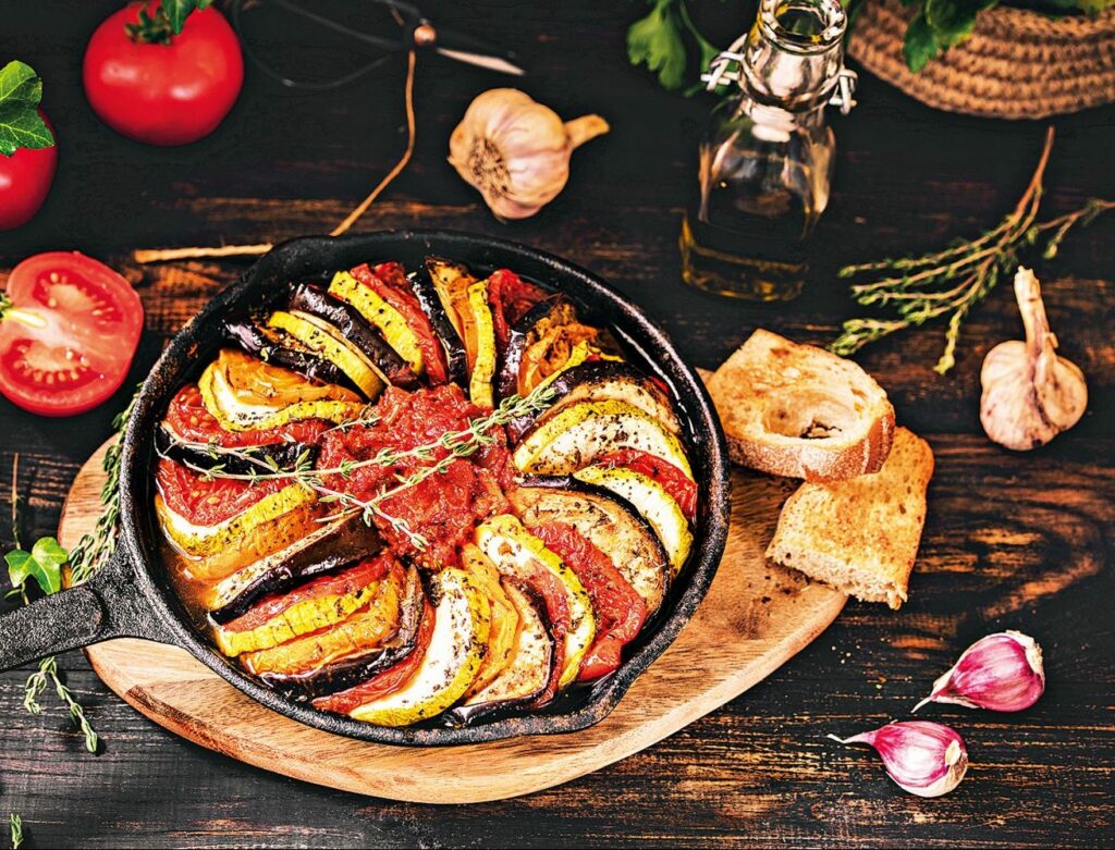 Zapečené ratatouille