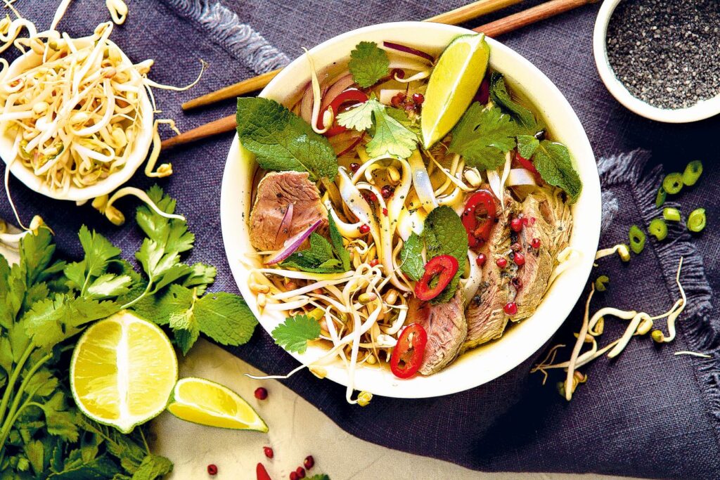 Vietnamská polévka Pho
