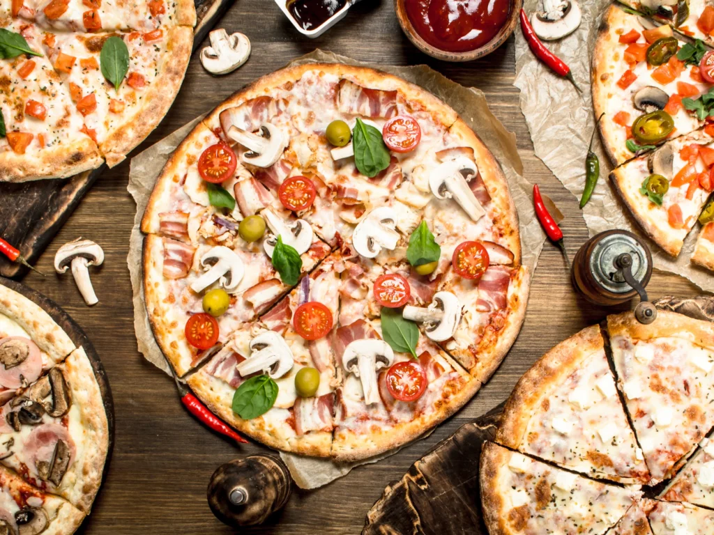 Pizza se žampiony