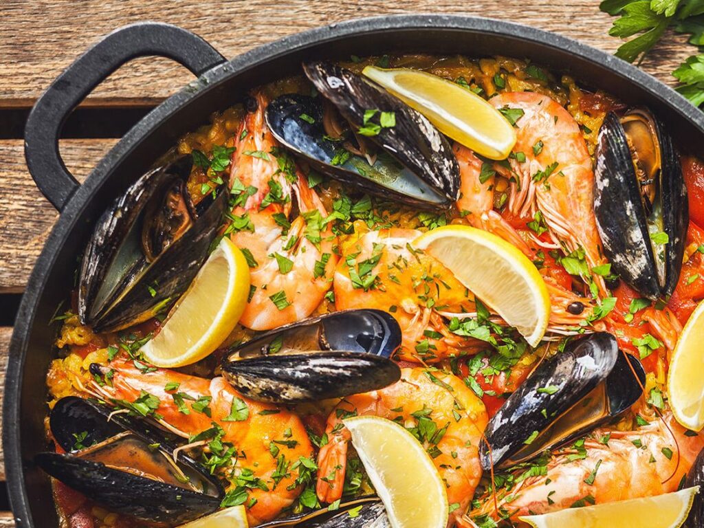 Tradiční španělská paella