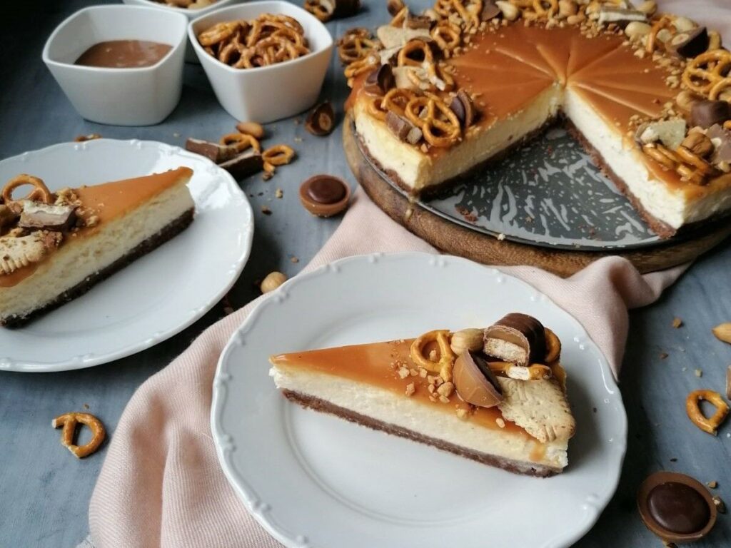 Cheesecake s karamelem