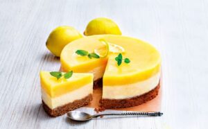 Domácí citronový cheesecake