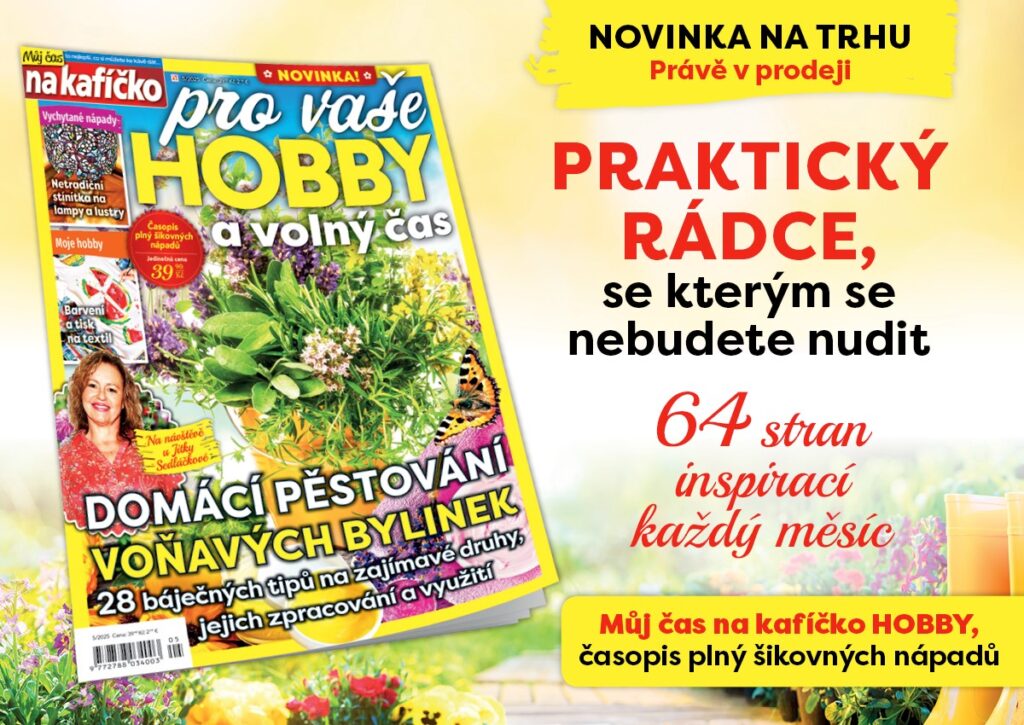 Můj čas na kafíčko pro vaše hobby a volný čas