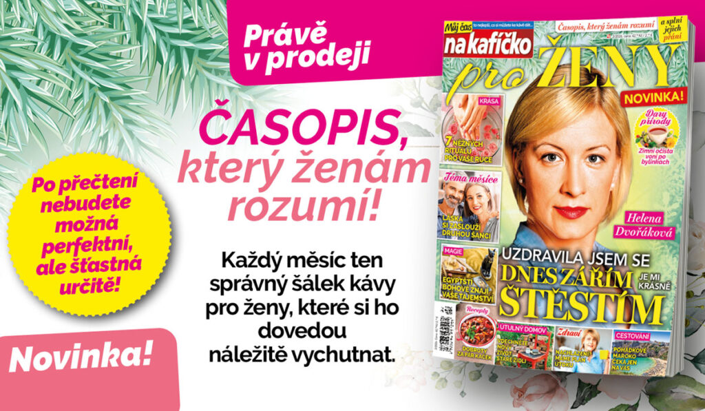 Nové vydání časopisu Můj čas na kafíčko pro ženy