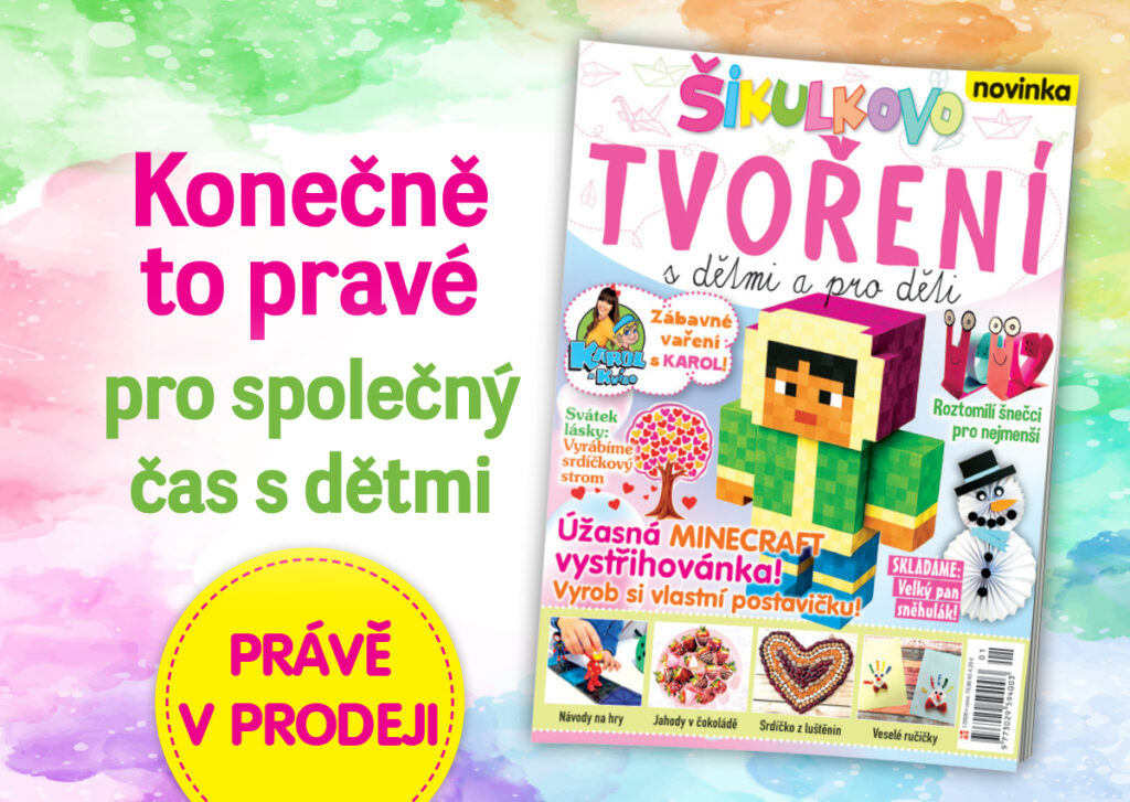 Nové číslo Šikulkova tvoření je tady!