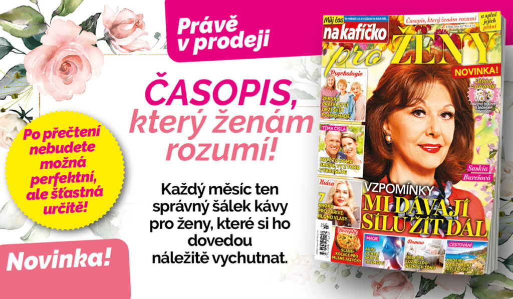 Nové vydání časopisu Můj čas na kafíčko pro ženy