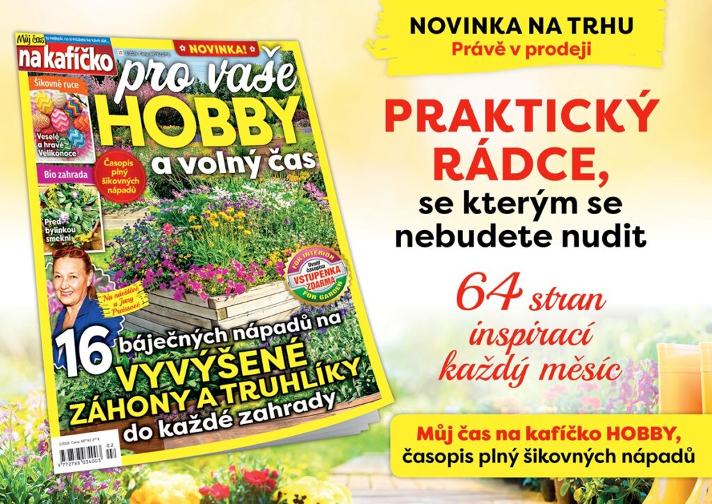 Můj čas na kafíčko HOBBY: Časopis plný šikovných nápadů