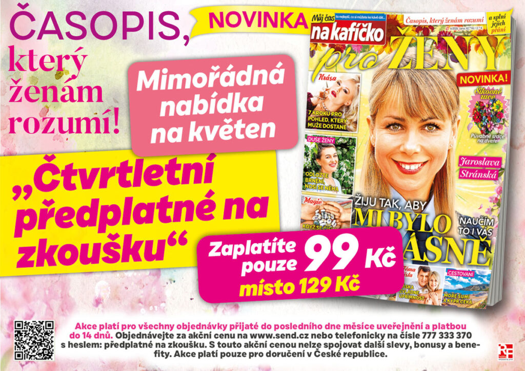 Nové vydání časopisu Můj čas na kafíčko pro ženy