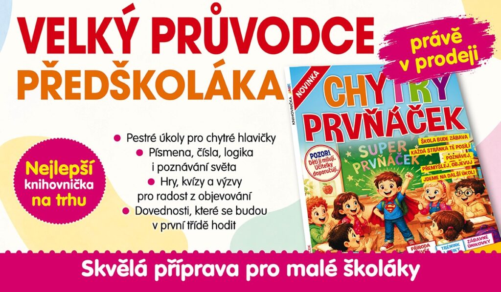 Do školy jako superhrdina! Nová knížka připraví děti na první třídu